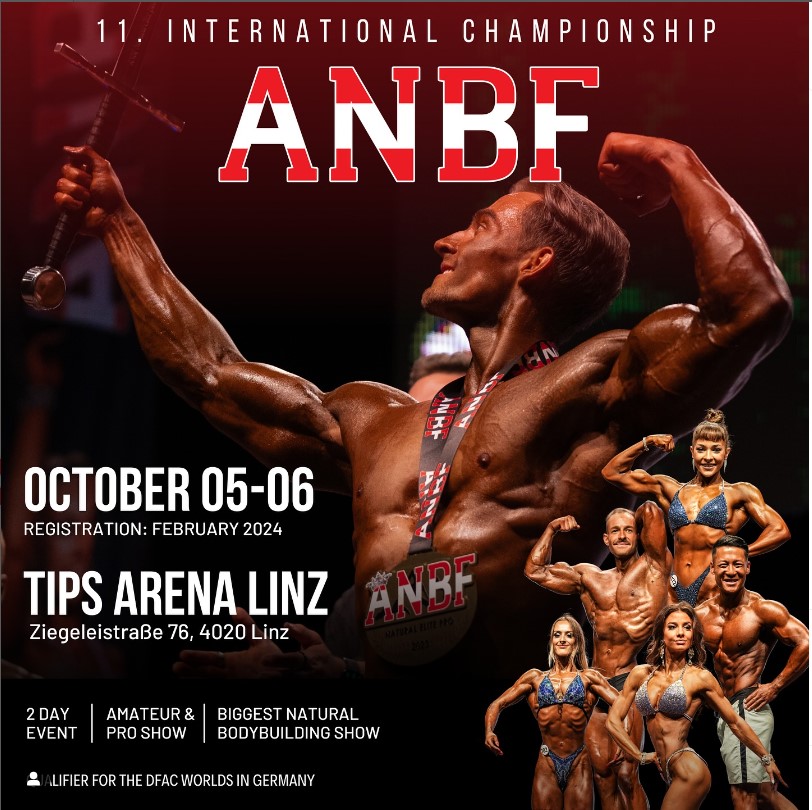 ANBF 11. International Austrian Championship & Biggest Natural Bodybuilding Show (AT)