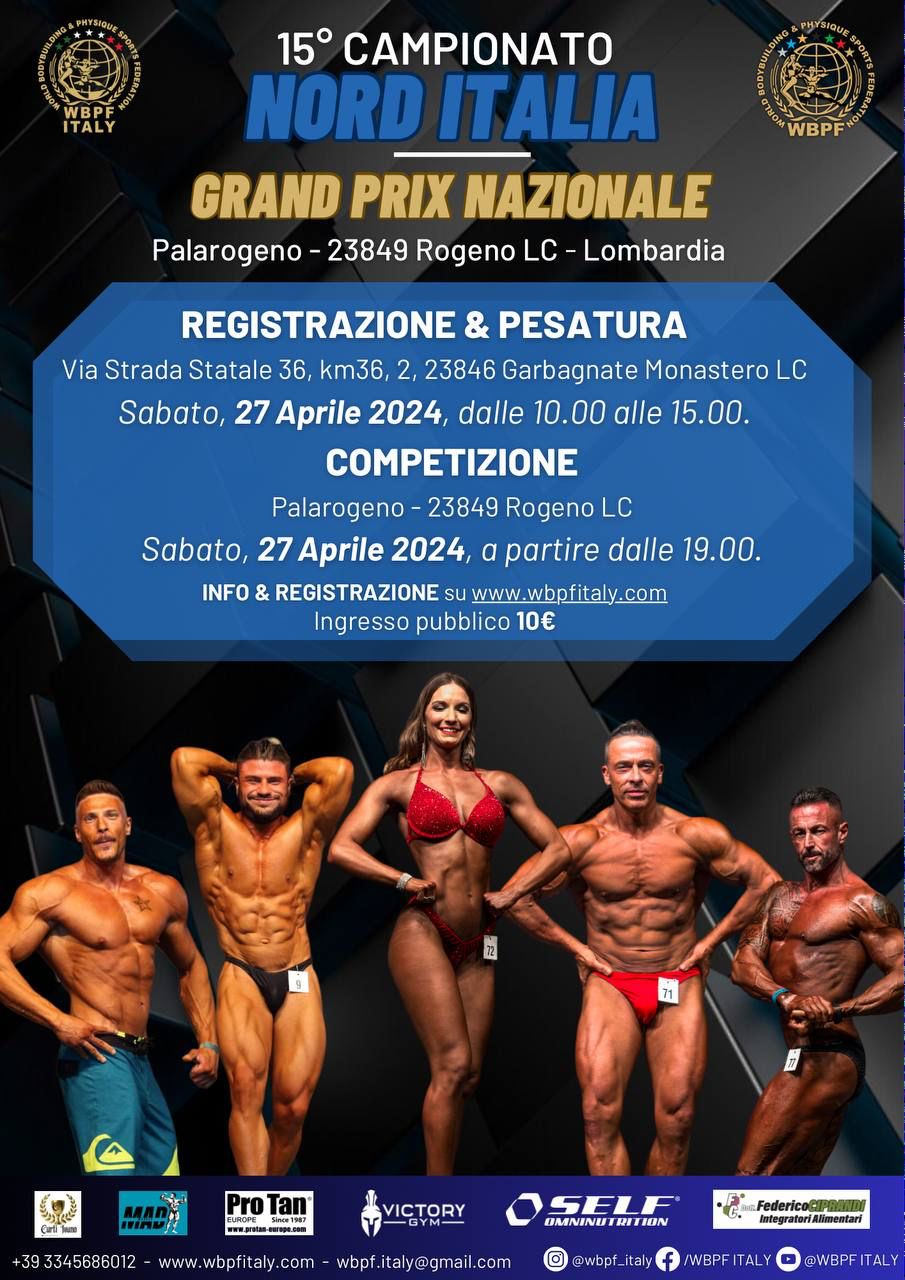 WBPF Italy Campionato Nord Italia + Grand Prix Nazionale (IT)