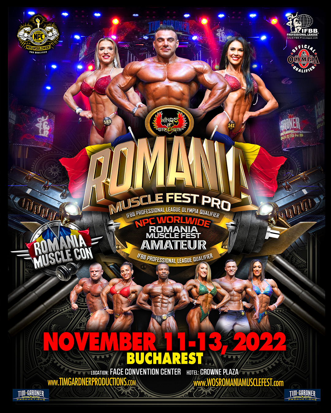 Romania Muscle Fest Pro IFBB Pro Show