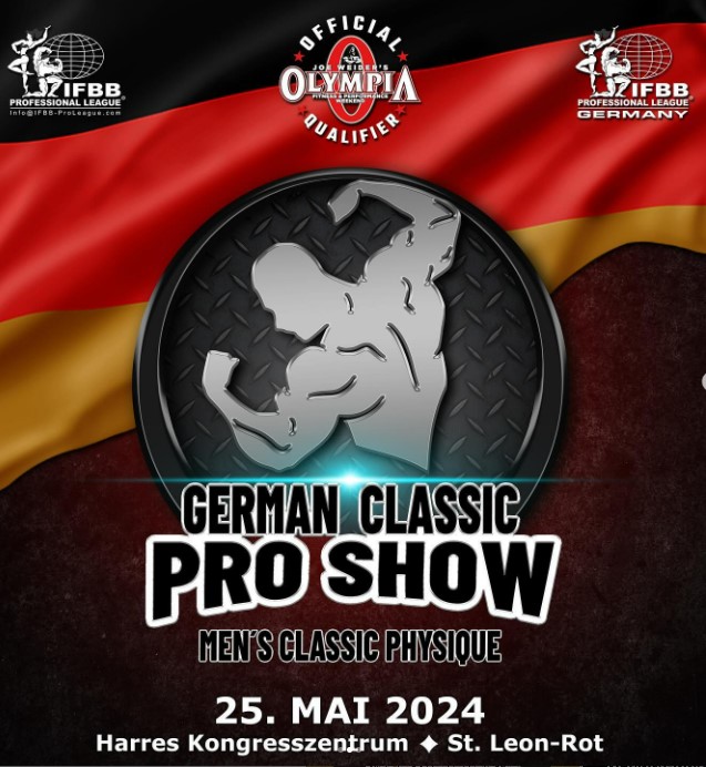 IFBB Pro German Classic Men's Classic Physique Pro (DE)