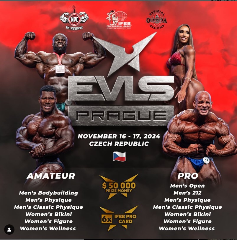IFBB Pro EVLS Prague Pro (CZ)