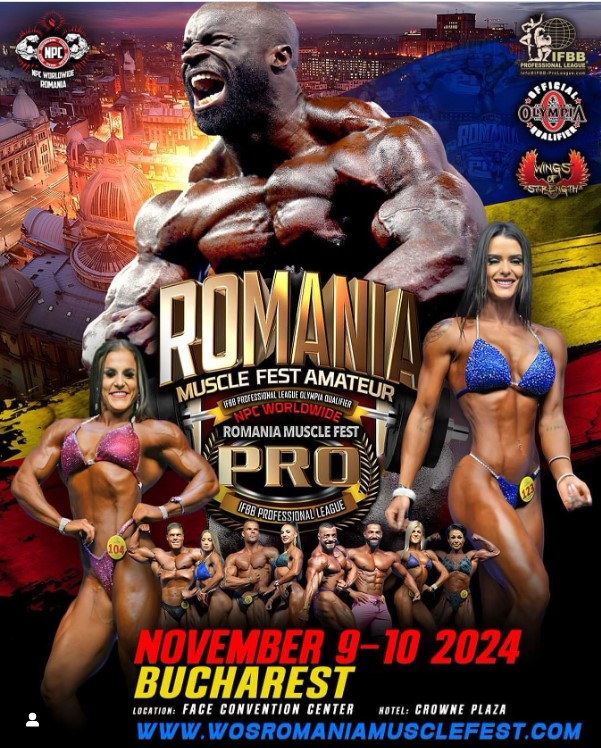 IFBB Pro Romania Muscle Fest Pro Show (RO)