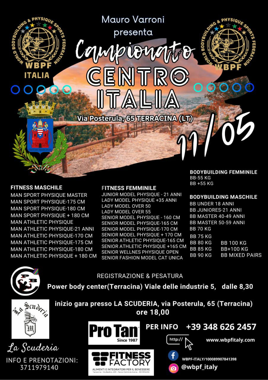 WBPF Italy Campionato Centro Italia (IT)