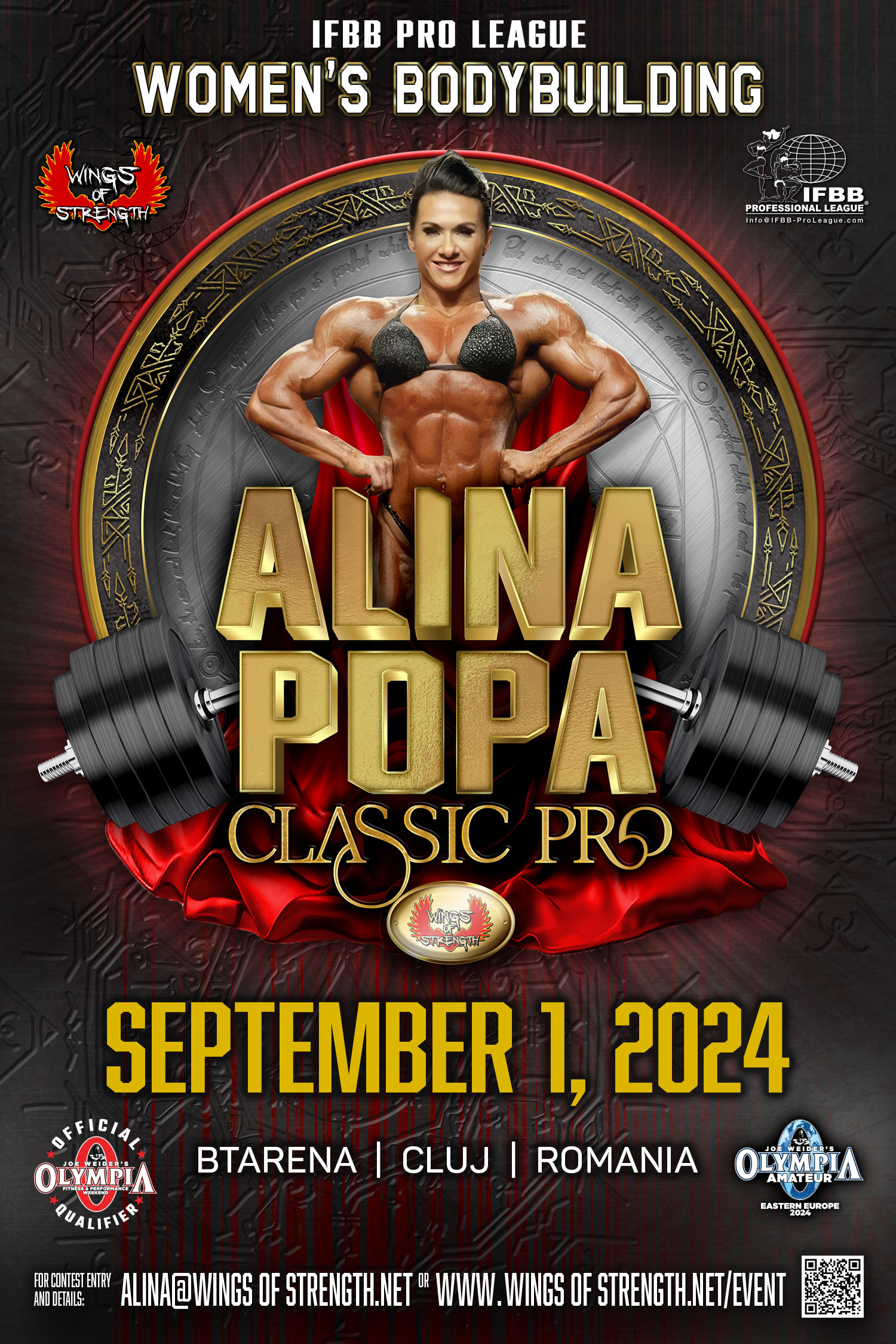IFBB Pro Alina Popa Classic Pro show
